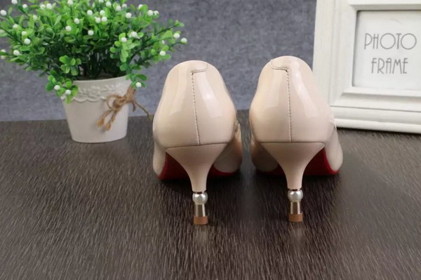 Christian Louboutin Shallow mouth kitten heel Shoes Women--006